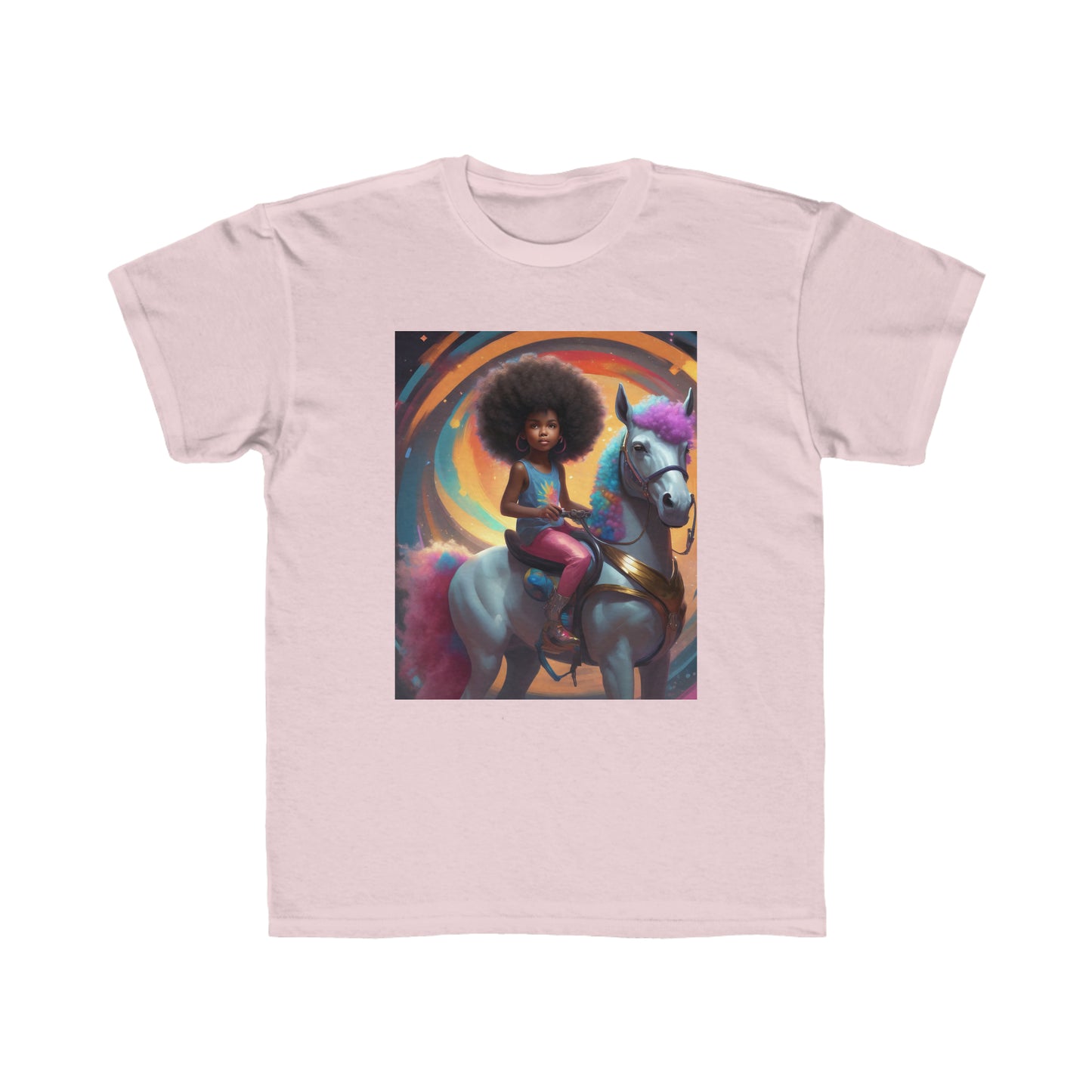 Rainbow Pony Kids Regular Fit Tee