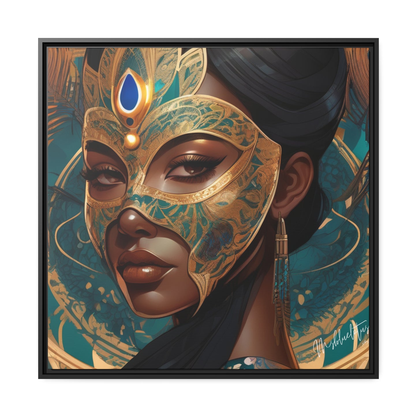 Gilded Elegance - Aziza