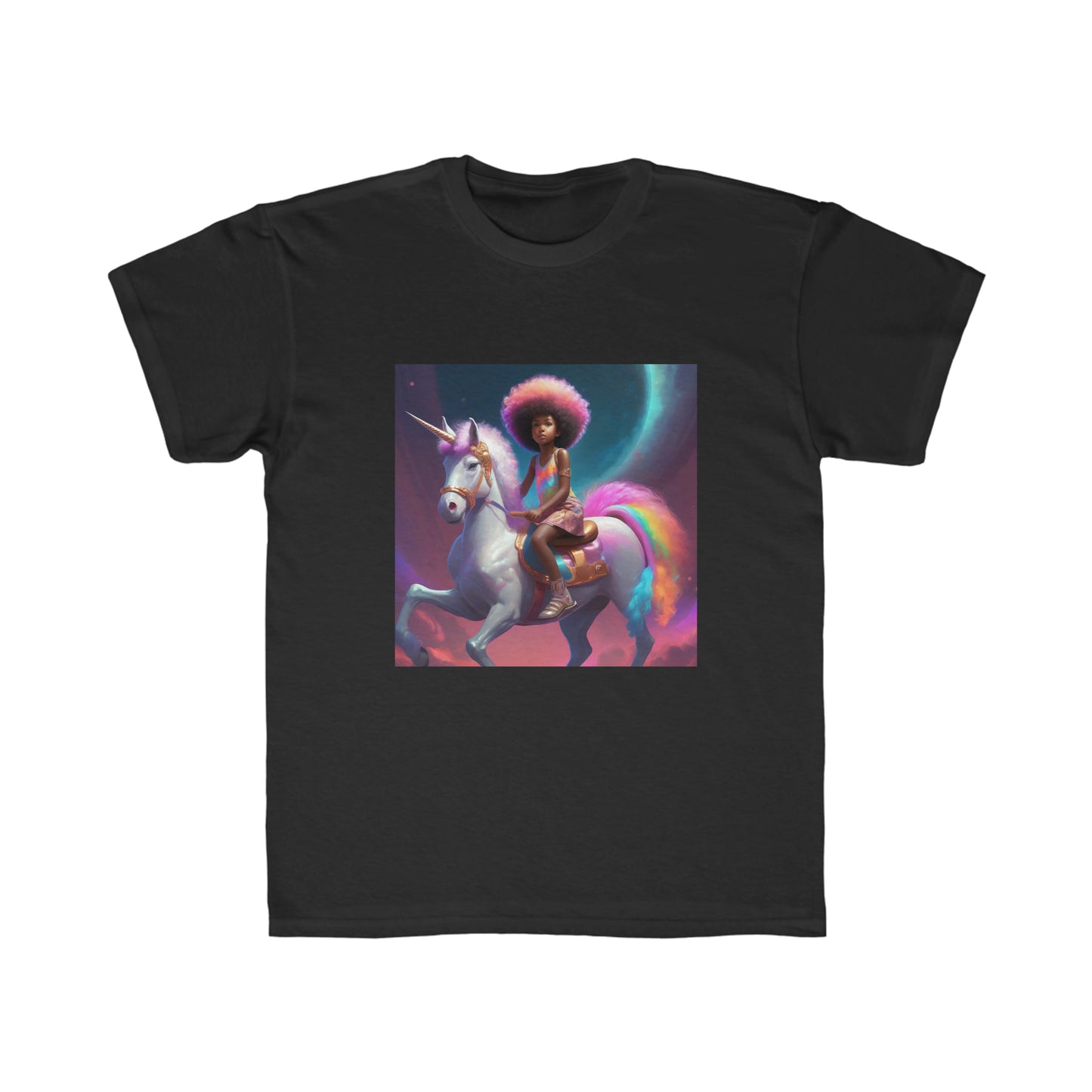 Rainbow Unicorn Kids Regular Fit Tee