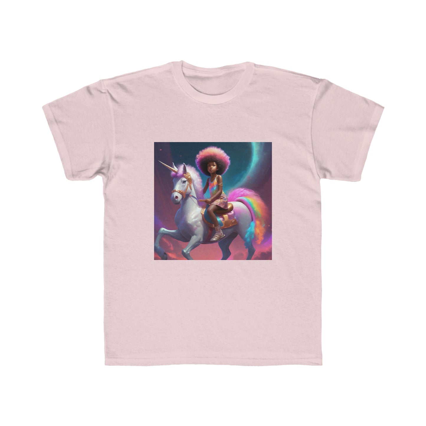 Rainbow Unicorn Kids Regular Fit Tee