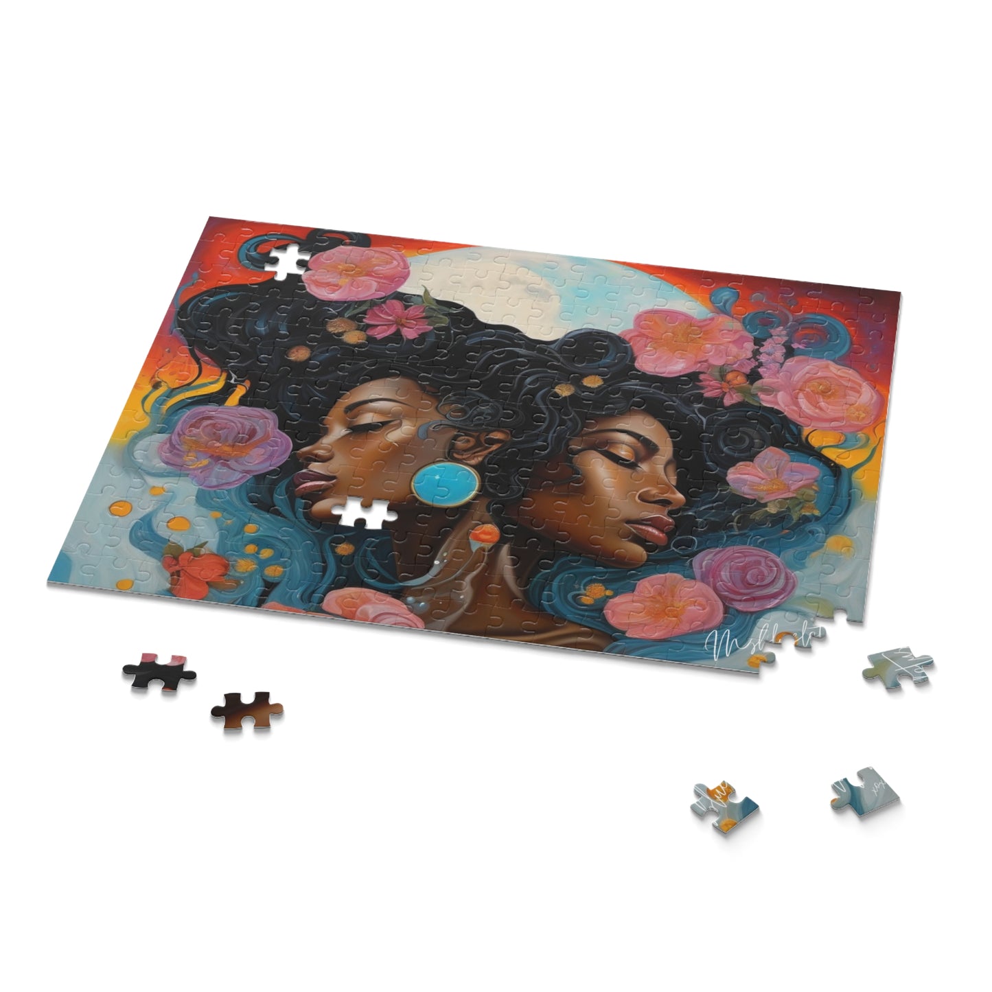 Celestial Bloom Puzzle (120, 252, 500-Piece)